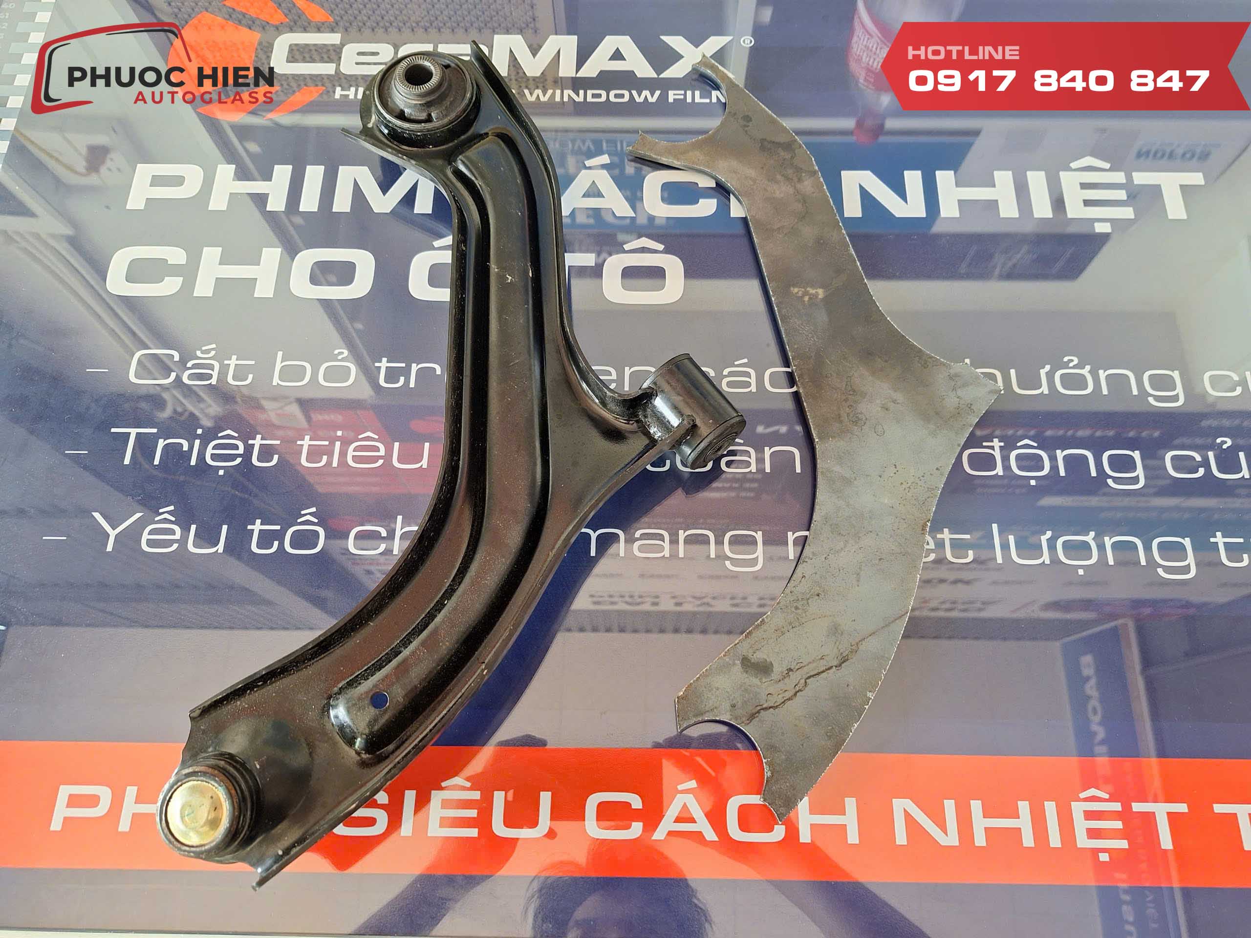 Gia cố càng A VF3 tại Đà Nẵng Kính ô tô Phước Hiền